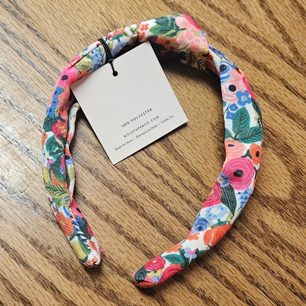 Rifle Paper Co. Floral Knotted Headbank